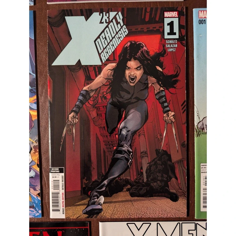 Marvel Comics X-Men Variant Cover Comic Lot 8 Total (2007-21)‎ VF to VF/NM Range